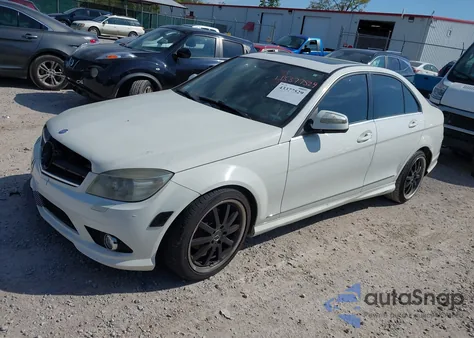 2008 Mercedes-Benz C 300 Sport 4Matic from USA, damaged, VIN WDDGF81X38F111647